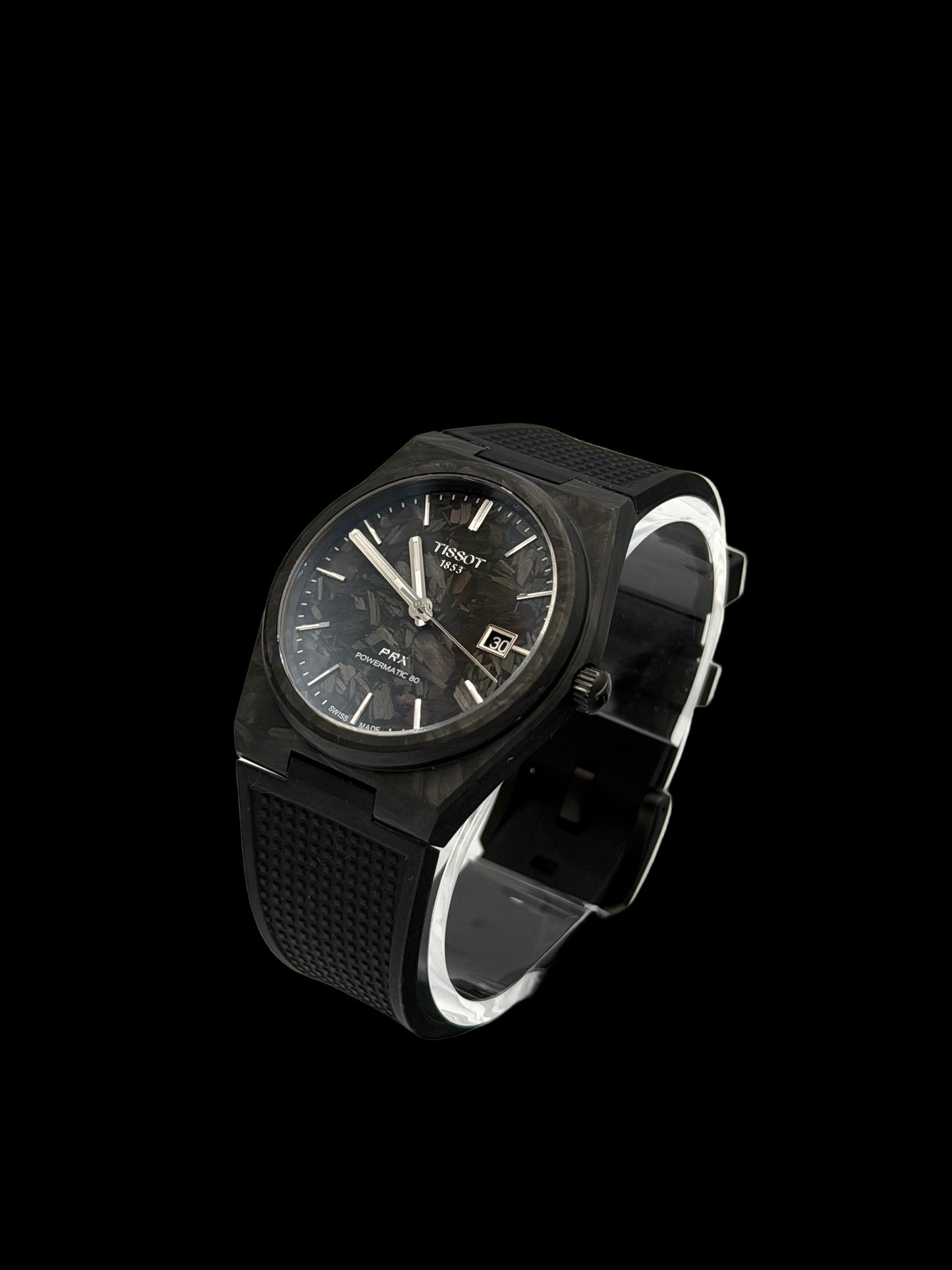 Tissot PRX 40.5mm Powermatic 80 "Carbon"