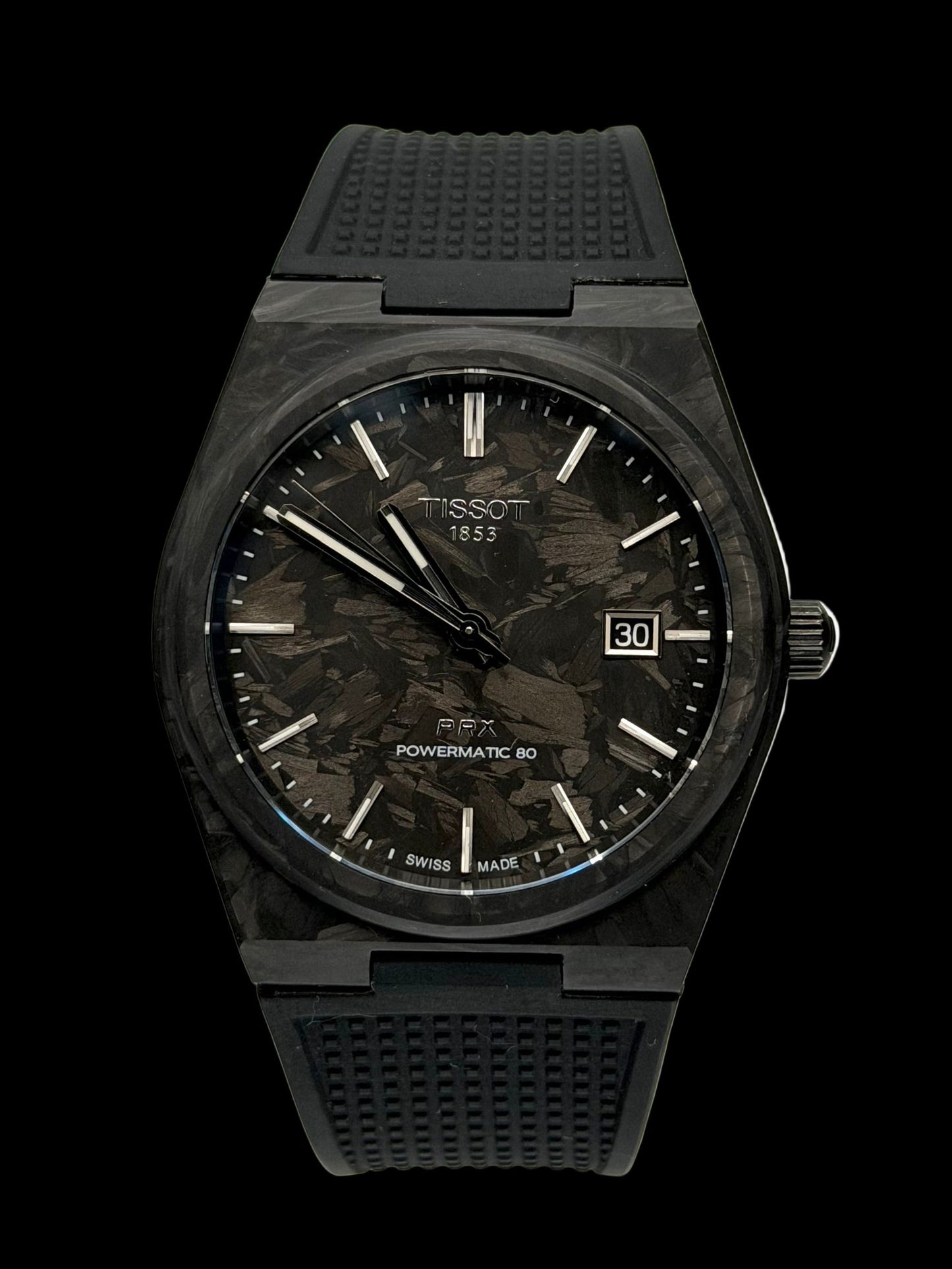 Tissot PRX 40.5mm Powermatic 80 "Carbon"