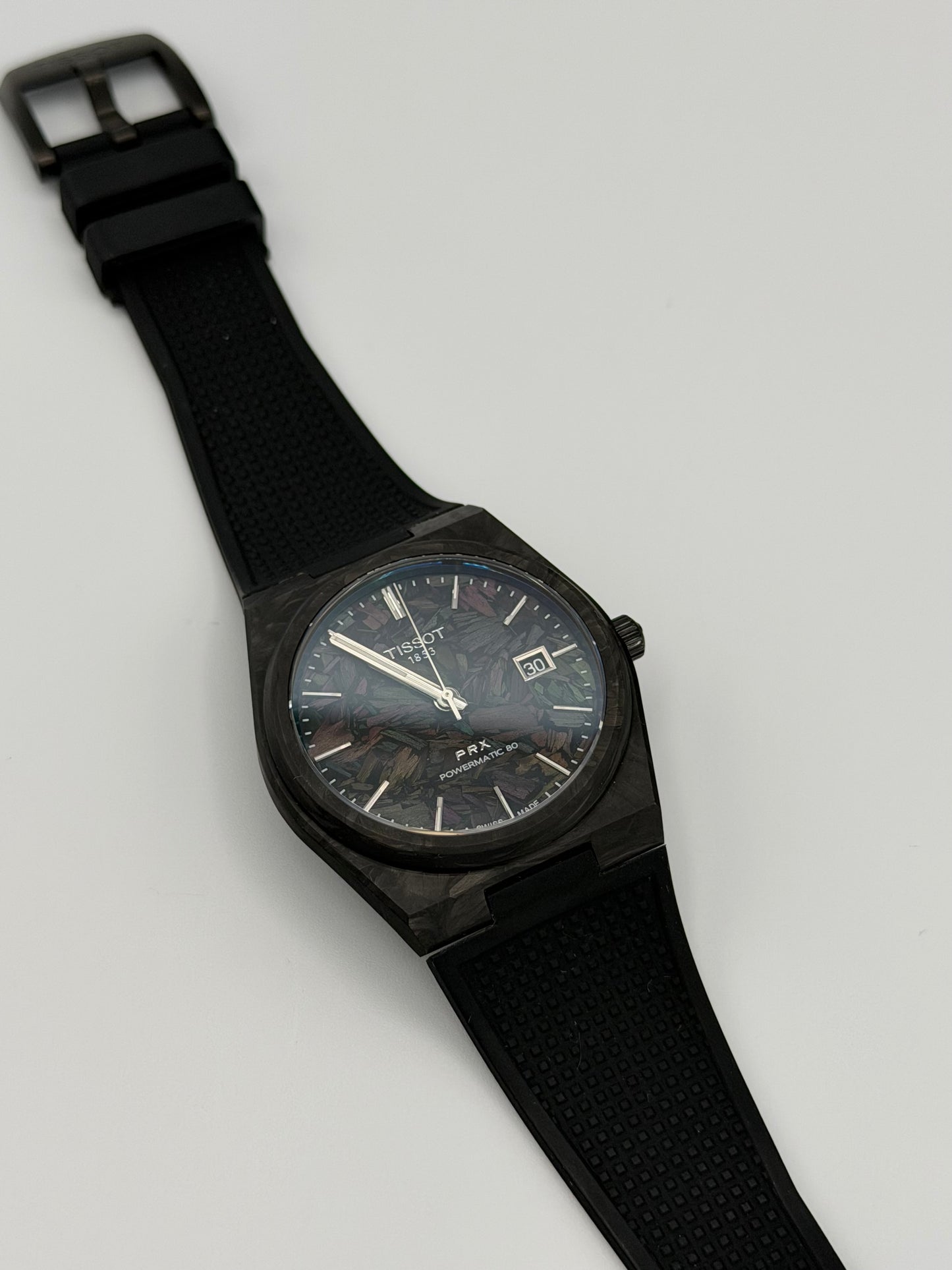 Tissot PRX 40.5mm Powermatic 80 "Carbon"