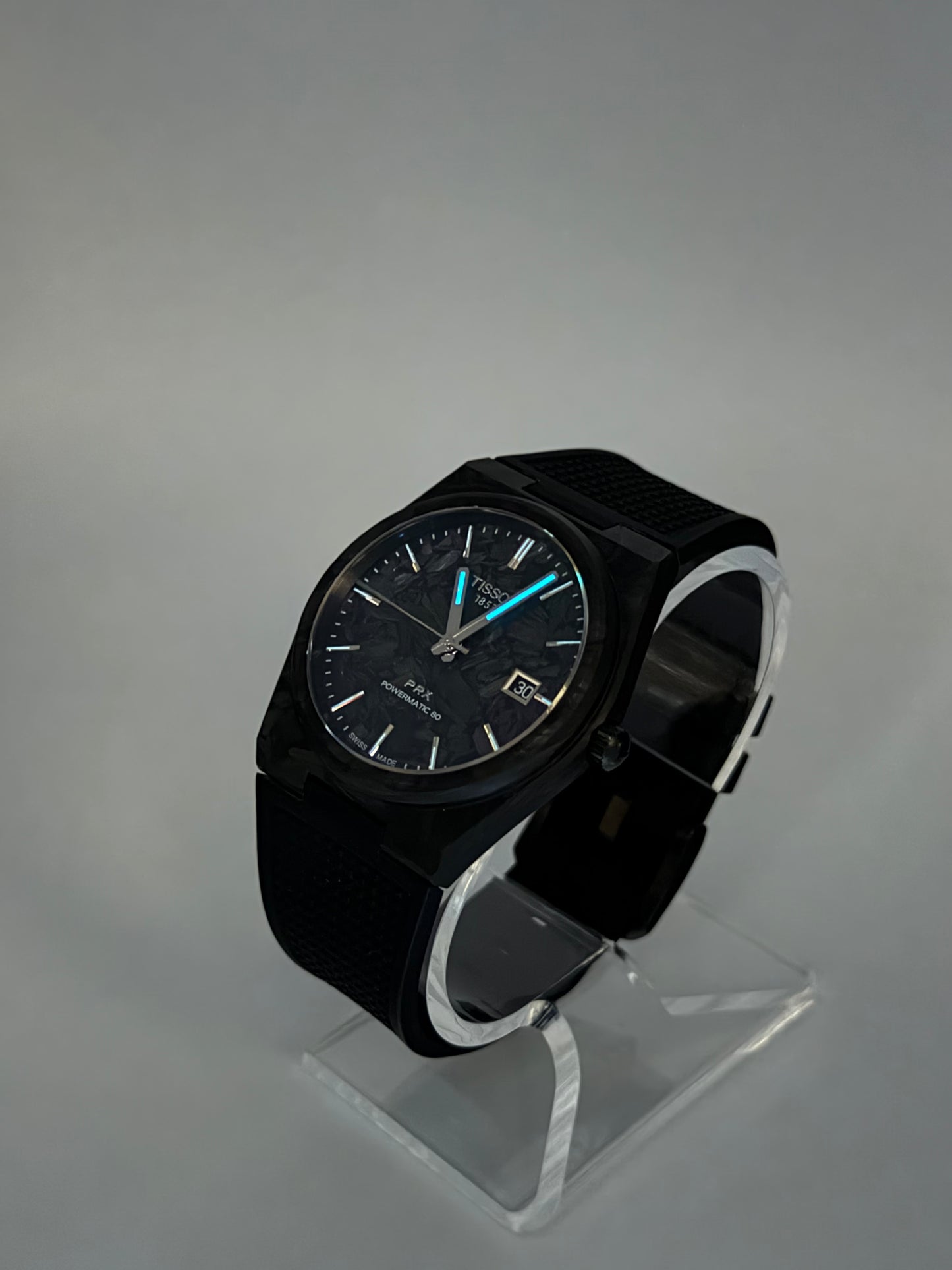 Tissot PRX 40.5mm Powermatic 80 "Carbon"